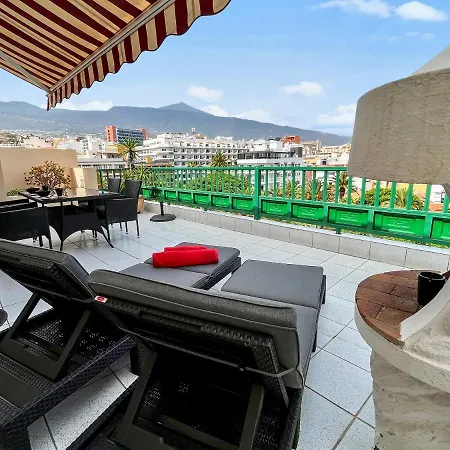 Apartman Large Penthouse With Sunny Terrace Puerto de la Cruz